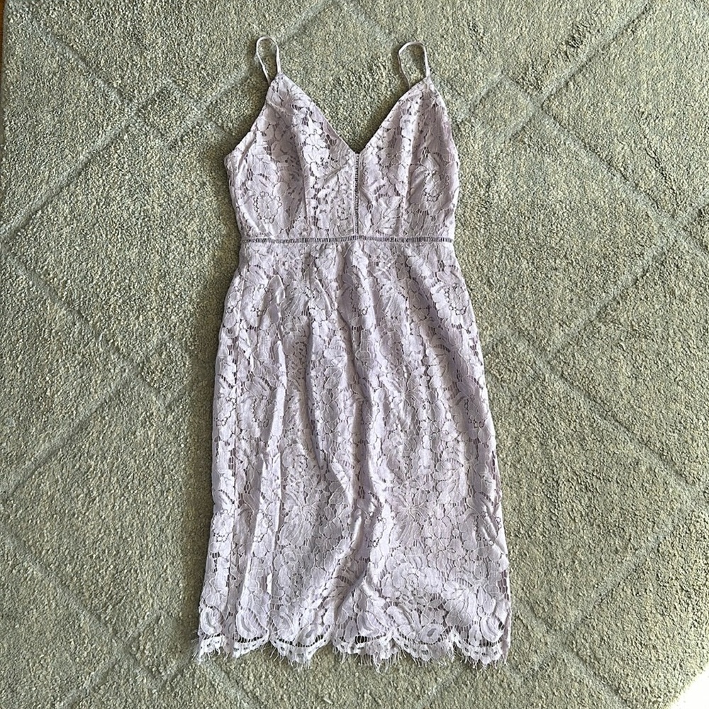 ASTR purple cocktail dress